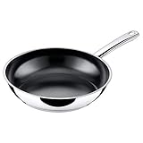 Silit Talis Bratpfanne Induktion 24 cm, Edelstahl beschichtet, Keramikbeschichtung, backofenfest