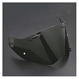 WSYLJX Motorradhelm Visier für Arai Tour-CROSS3 TX3 XD4, Getöntes, Kratzfestes Ersatzvisier, Motorrad Windschutz Helm Objektiv Visier,normal-G Deep Black