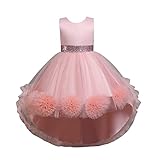 RYTEJFES Kleid Baby Mädchen Festlich 50 68 62 1 Jahr Hochzeit Sommerkleid Blumen Babykleidung Prinzessin Kostüm Kleid Kleider Für Blumenkleider Festliches Kleidung 98#