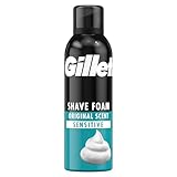 Gillette Classic Bartpflege Rasierschaum Männer (200 ml),...