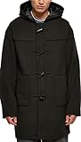 Urban Classics Herren Duffle Coat Mantel, Black, XL