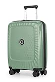Hauptstadtkoffer Kotti - leichtes Handgepäck 55x40x20, Koffer PP (Recycelt) Bordgepäck-Trolley Flugzeug Handgepäckkoffer nachhaltig, TSA, Mint
