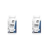 All Stars Zink Kapseln I Zink Tabletten vegan I 20 mg Zink-Bisglycinat pro Kapsel I 3-Monatspackung mit 90 Kapseln I veganes Zink-Supplement ohne Zucker, Aspartam, Creatin, Gelatine (Packung mit 2)