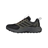 adidas Herren Terrex Tracefinder 2 Climaproof Trail Running Shoes Trailrunning-Schuhe, Olive Strata/Core Black/Semi Impact Orange, 45 1/3 EU