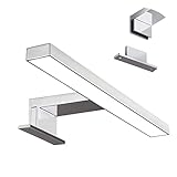 Anidea LED-Lampe für Badezimmer, Licht, 30 cm, 5 W, 230 V, 4000 K/6000 K, IP44, Rahmen, Schrank, Make-up, Wandleuchte, Flicker Free, nicht dimmbar, natürliches Kaltweiß (4000 K) Fortuna 30