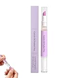 SassyTip 2-in-1 Nagelhautölstift, Nagelhautentferner Stift,Nagelhautschieber-Ölstift mit Keramikspitze,Nail Care, Cuticle Pusher Pen, Nail Cuticle Remover,Pflege Trockener und Beschädigter Nägel