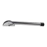 LouMaxx Türfeststeller 25x300mm - Türen sicher offenhalten ohne zufallen - Verzinkter Stahl mit Gummifuß, Torstopper | Ideal für Innen und geschützten Außenbereich
