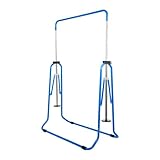 SHIOUCY Turnreck Gymnastik Kinder Garten Reck Reckanlage Turnstangen Horizontale Training Bar Trainingsgeräte Outdoor Fitness Höhenverstellbar (Blau)