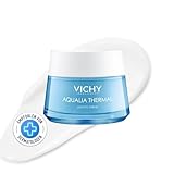 VICHY Leichte Feuchtigkeitspflege für normale bis trockene Haut, Aufpolsternd und hydratisierend, Mit Soforteffekt, Mit Hyaluron und Thermalwasser, Leichte Creme, Aqualia Thermal, 50 ml