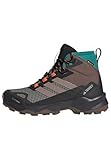 adidas Damen Terrex Skychaser AX5 Mid Gore-TEX Climawarm+ Hiking Shoes Schuhe zum Wandern, Earth Strata/Trace Brown/Pure Teal, 40 EU