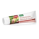 Kräuterhaus Sanct Bernhard Rosskastanien-Weinlaub-Creme mit Getreidekeim, Jojobaöl und Avocadoöl 150 ml
