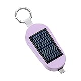 Holdes Tragbare Solar Powerbank - Solar Schlüsselanhänger Handy Ladegerät, Schlüsselanhänger Tragbares Typ-C-Ladegerät Solarbetrieben, Solar Power Bank Keychain, Handy Ladegerät Im Taschenformat