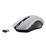 Sharkoon SKILLER SGM3 weiß, optische Gaming Maus, Dual Mode (Funk oder Kabelgebunden), RGB