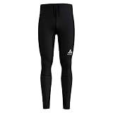 Odlo Herren Langlauf Tight BRENSHOLMEN, black, M