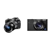 Sony RX10 IV | Premium-Kompaktkamera & RX100 V | Premium-Kompaktkamera (1,0-Typ-Sensor, 24-70 mm F1.8-2.8-Zeiss-Objektiv, 4K-Filmaufnahmen und neigbares Display)