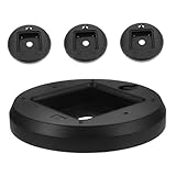 Angoily 4 Stück Teiliges Kunststoff Uhrwerk Rückwand Durchmesser Langlebiges Quartz Mechanismus Ersatzteil Einfache Montage für DIY Wanduhren Back Cover für Bastelprojekte