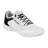 Kempa Unisex Kourtfly Three Sport-Schuhe, weiß/schwarz, 39 EU