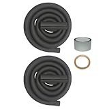 Isolierung für AC-Rohre im Außenbereich, Wickelisolierung für Rohre, vorgestanzt, flexibel, UV-beständig, für Winterfrostschutz, 9 mm x 9 mm