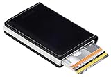 Kartenetui secrid RFID Cardprotector Slimwallet Leder schwarz