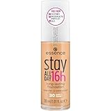 essence cosmetics stay ALL DAY 16h long-lasting Foundation 30 Soft Sand