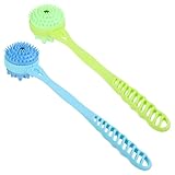 Veemoon 2 Stück Teiliges Doppelkopf massagehammer Langlebiger Körper Nackenmassagegerät mit Robustem Griff Vielseitig Einsetzbar zur Tiefengewebemassage Durchblutung Zufällige Farbe