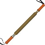 Robuster Power-Twister-Bar, 80 kg, Federbrust-Expander für Armkrafttraining, Oberkörper-Training, Werkzeug für Bizeps, Brust, Schulter und Unterarm, goldfarben