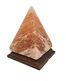 Geese Design-Trends Himalaya Salzlampe Salzkristall Pyramide Aus Der Salt Range Punjab Pakistan Stimmungslicht 15Watt Leuchtmittel E14 Fassung Netzsterkabel Kippschalter Gewicht Ca. 3kg