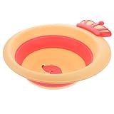Toyvian tragbares Waschbecken badewanne waschbecken Waschschüssel Klappbares Gesichtswaschbecken Klappbares Waschbecken -Badeeimer zusammenklappbare Babywanne Plastik