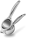 LINFELDT® Zitronenpresse Edelstahl Look - TOP ORANGENPRESSE MANUELL | Limettenpresse - Lemon Squeezer | Zitruspresse Manuell, Zitruspresse Edelstahl Optik, Zitronenpresse Handpresse