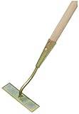 Flora Wegschaufel, Verzinkter Stahl, 14 cm Breite, Pulverbeschichtet, Vierseitig Geschliffenes Messer