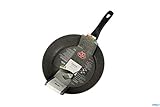 BALLARINI Cortina Granitium Pfanne mit Antihaftbeschichtung, 28 cm, Mit Temperaturkontrolle, Aluminium, Grau