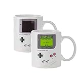 Gameboy Thermoeffekt-Tasse - Offiziell lizenziertes Geschenk für Gamer, Nerds, Nintendo-Fans, Männer & Retro-90er-Jahre-Fans, 290 ml (10 Fl Oz)