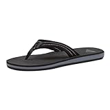 Quiksilver Herren Carver Suede Sandalen, Schwarz (Solid Black Sbkm), 42 EU