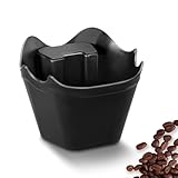 Abklopfbehälter für Siebträger, Ailelan Espresso Abklopfbehälter Knock Box für Kaffeesatz, Siebträger zubehör Stoßdämpfend Kaffeesatz Abschlagbehälter für Kaffee Zubehör Coffee Knock Box