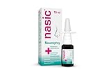 nasic Nasenspray mit dem Wirkplus| Abschwellendes & wundheilungsförderndes Schnupfenspray für Erwachsene & Schulkinder | Mit Xylometazolin & Dexpanthenol | 1x 15 ml