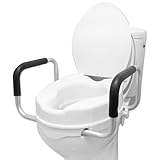 PEPE Mobility - Toilettensitzerhöhung mit Armlehnen 10cm,...