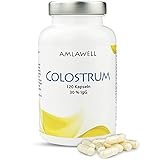 Amlawell Colostrum Kapseln - Vegetarische Kapseln - aus...