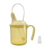 Samuliy Schnabeltasse für Erwachsene, auslaufsicher, Stillbecher für Erwachsene, 300 ml, Silikon, für Erwachsene, Trinkbecher mit Deckel, Schnabeltasse für ältere Menschen, auslaufsicher, ältere