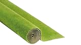 NOCH® Grasmatte „Frühlingswiese“, mit Modellbau Gras, 120 x 60 cm für die Spurweiten H0, TT, N, Z perfekt auch zum Basteln und DIY