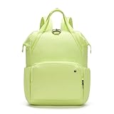 Pacsafe Citysafe Cx 17L Rucksack für Damen, Diebstahlschutz, passend für 40,6 cm (16 Zoll) Laptops, Matcha, Einheitsgröße, Citysafe Cx 17L Anti-Diebstahl-Rucksack, passend für 16-Zoll-Laptops