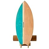 XCMAN Surf Balance Board Trainer mit Rolle, Halbkugel und Balance Ball,Surf Balance Board Stabilitätstrainer,Für Erwachsene und Kinder, Balance-Board zum Surfen, Snowboarden, Hockey, Yoga-Training