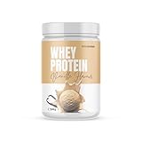 Whey Protein - Vanille 500g - Produziert in Deutschland aus regionaler Milch - BetterProtein® - Eiweißpulver zum Muskelaufbau und Abnehmen - Dose