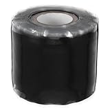 FOMIYES Wasserfestes Reparaturband und Isolierband aus Silikon Selbstklebend und Hitzebeständig 3 Meter Länge zur Abdichtung von Lecks in Wasserleitungen und Klempnerarbeiten