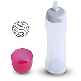KAYLRE Teigportionierer mit Skala, Teigdosierer für 700 ml, für Crepes, Poffertjes, Pfannkuchen, Waffeln, Muffins oder Donutteig