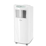 SUNTEC Mobiles lokales Klimagerät Fresh 7.000 Eco R290 | Klimaanlage für Räume bis 25 qm | Abluftschlauch | Kühler und Entfeuchter mit ökologischem Kühlmittel | 7.000 BTU/h | Für Wohnung und Büro