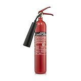 Smartwares CO2-Feuerlöscher - 2 kg - für A- & C-Feuer -...