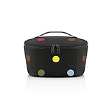 reisenthel coolerbag S Pocket Kühltasche mit Obermaterial aus recycelten PET-Flaschen Ideal für das Mittagessen unterwegs, Couleur:dots