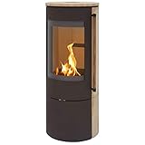 H&M Germany Kaminofen EVO 2.1 Sandstein Braun Ofen Heizofen Holzofen Kamin 7kw