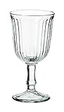 Libbey 2178S1F24 Weißweinglas Weinkelch Nostalgie 240 ml, Höhe 15,5 cm, 6 Stück
