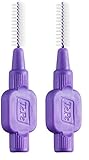 TePe Interdental Brush, Original, Purple, 1.1 mm/ISO 6, 20pcs, plaque removal, efficient clean between the teeth, tooth floss, for narrow gaps (Packung mit 2)